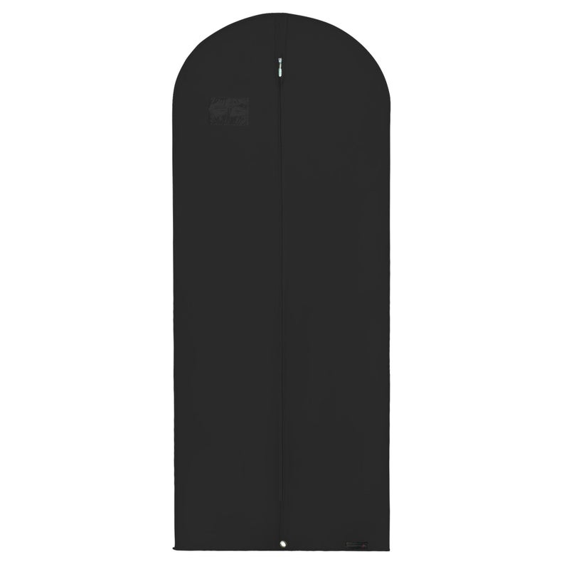 HANGERWORLD 60" Dress Bag, Garment Bags for Storage Hanging Clothes Suit Cover (3, Black) - Image 3